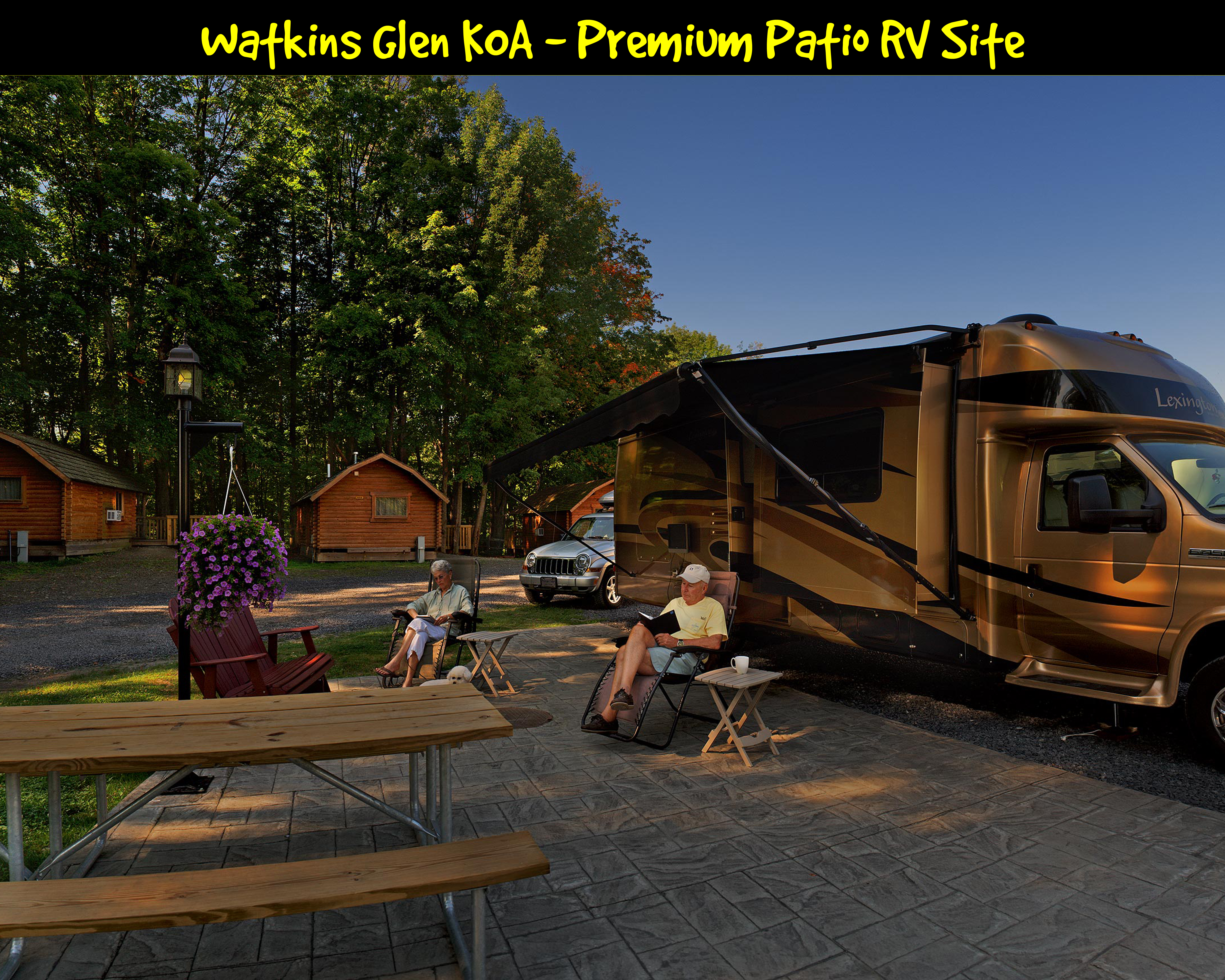 Watkins Glen, New York RV Camping Sites Watkins Glen / Corning KOA