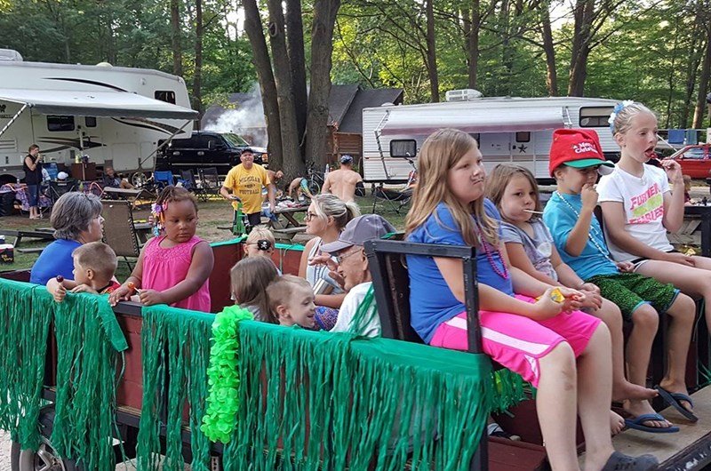 Ice Cream Everything Weekend Event at the Weidman KOA Holiday