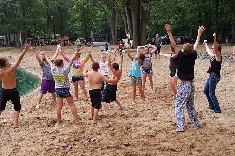 Honoring our Dads Event at the Weidman KOA Holiday Campground in Michigan