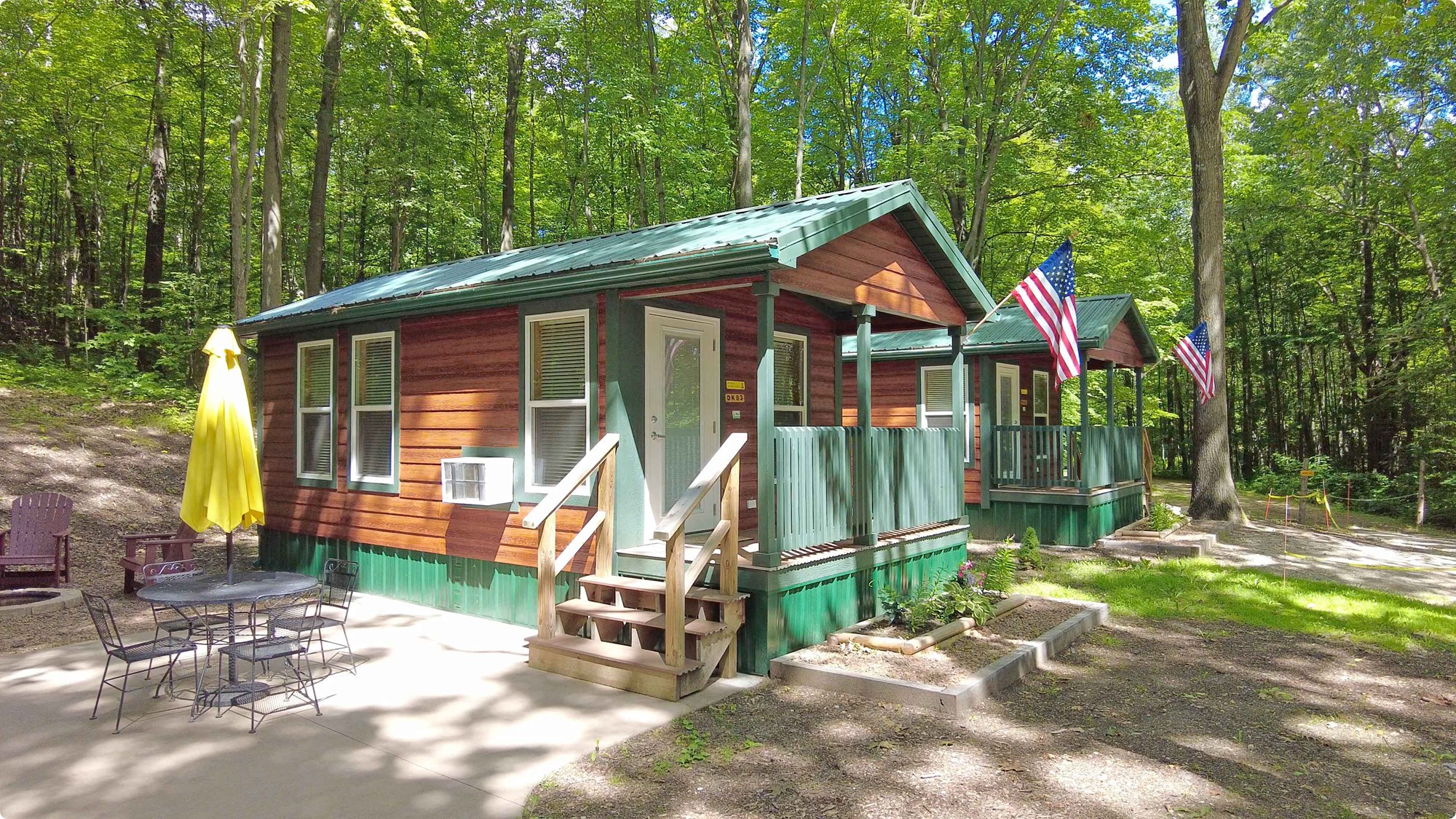 Weidman, Michigan Campground Weidman KOA Holiday