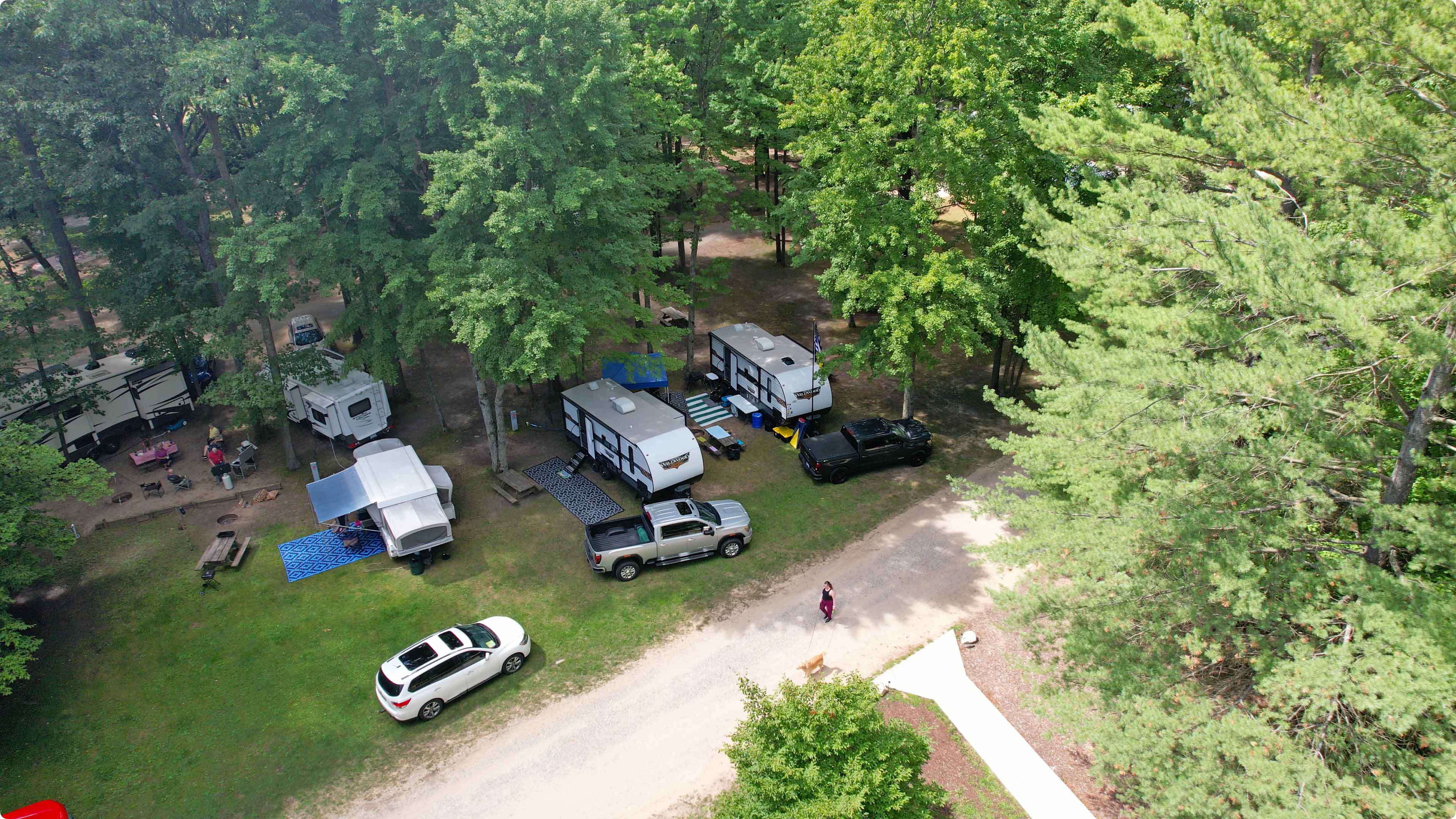 Weidman, Michigan RV Camping Sites Weidman KOA Holiday