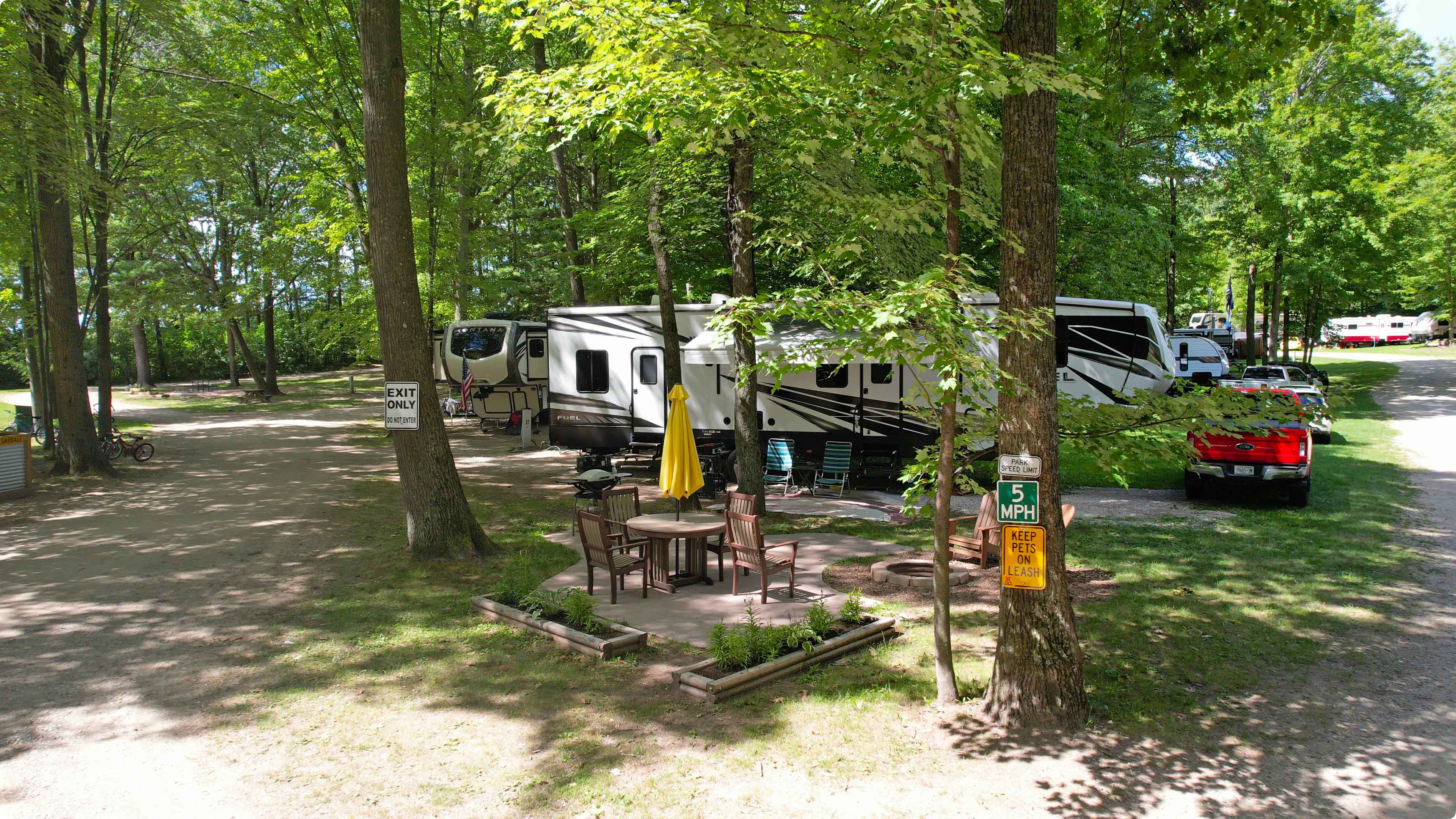 Weidman, Michigan RV Camping Sites Weidman KOA Holiday