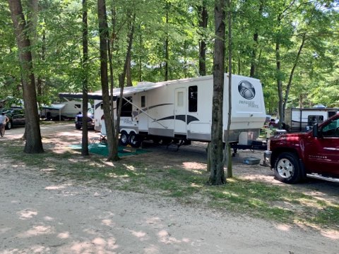 Weidman, Michigan RV Camping Sites Weidman KOA Holiday