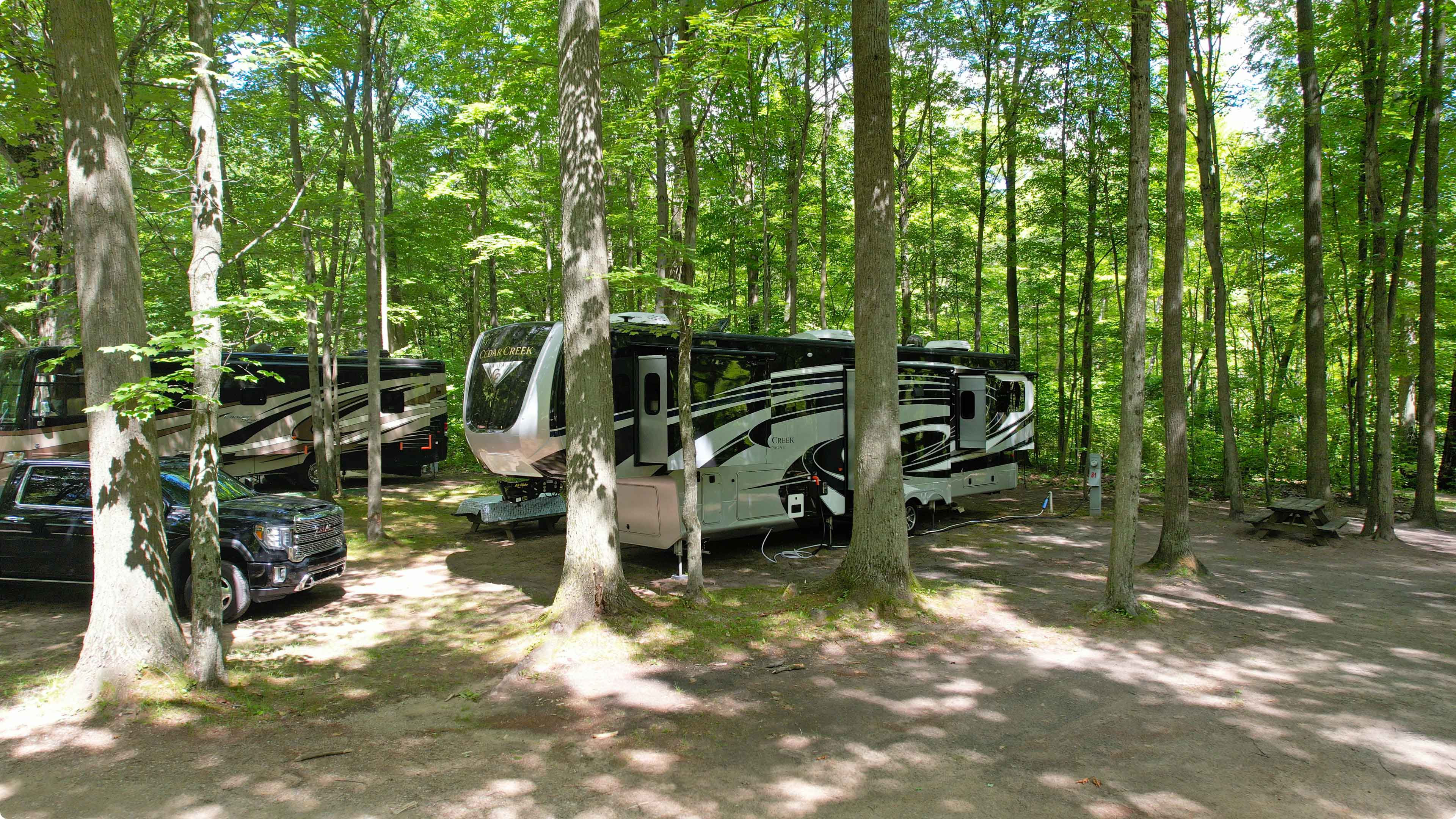 Weidman, Michigan RV Camping Sites Weidman KOA Holiday