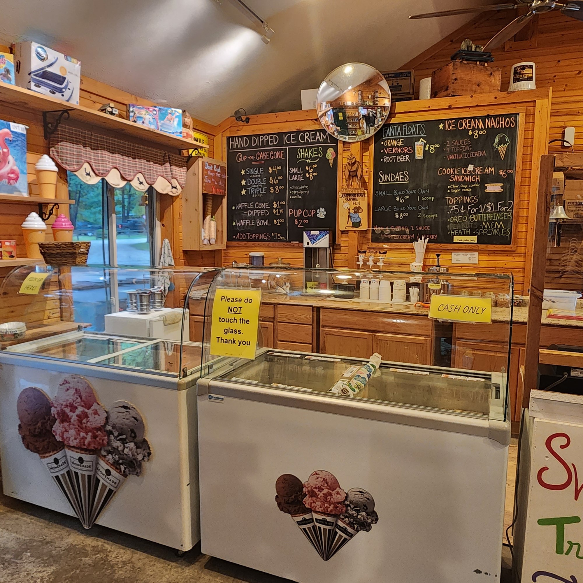 Sweet Treats Ice Cream Shop Food Services for the Weidman KOA Holiday