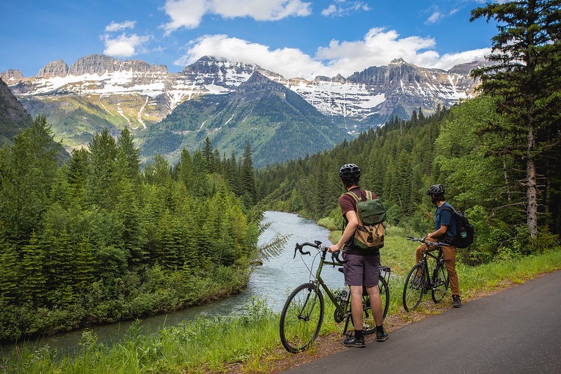 Biking the Going-to-the-Sun Road