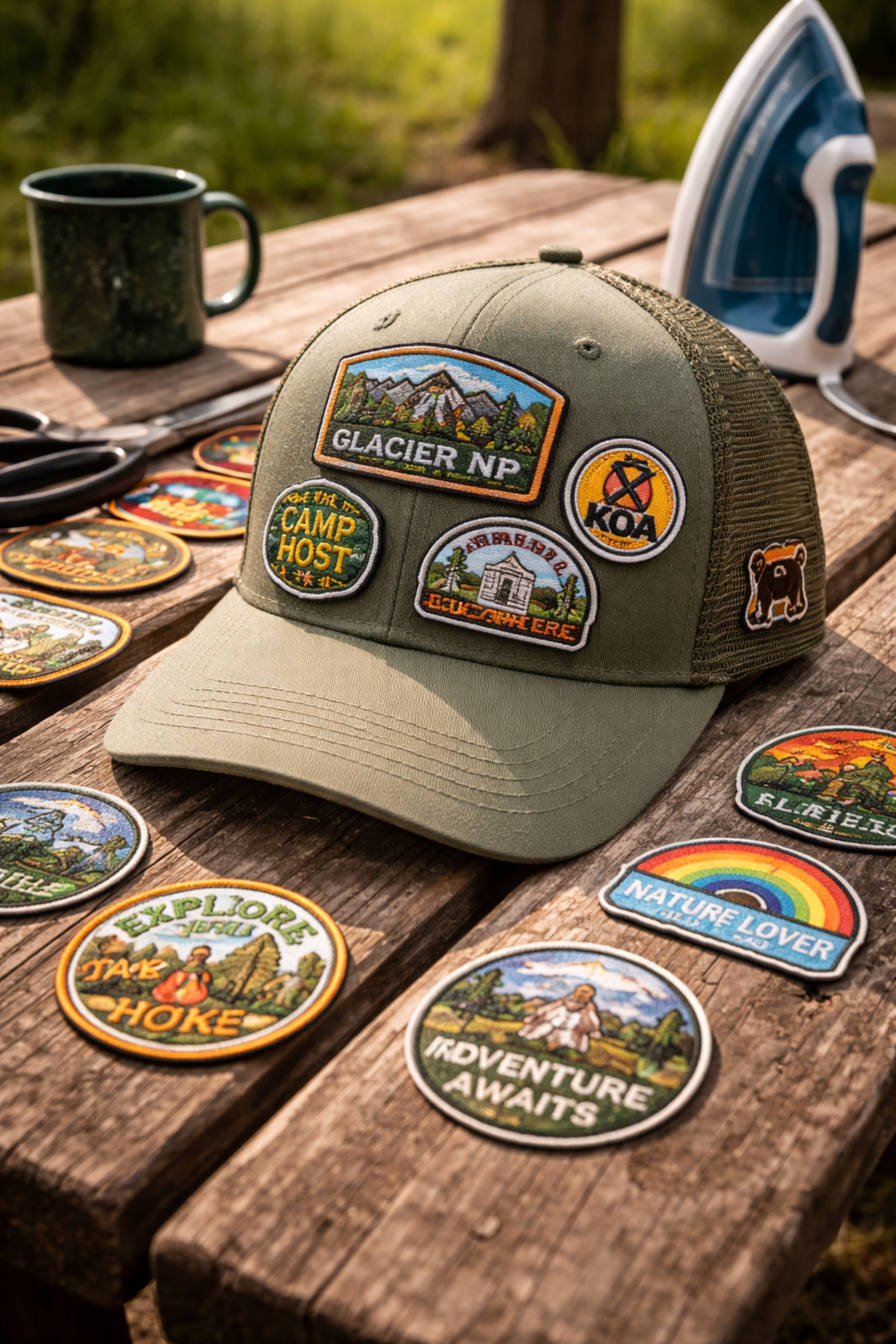 Hat Patch Bar Photo