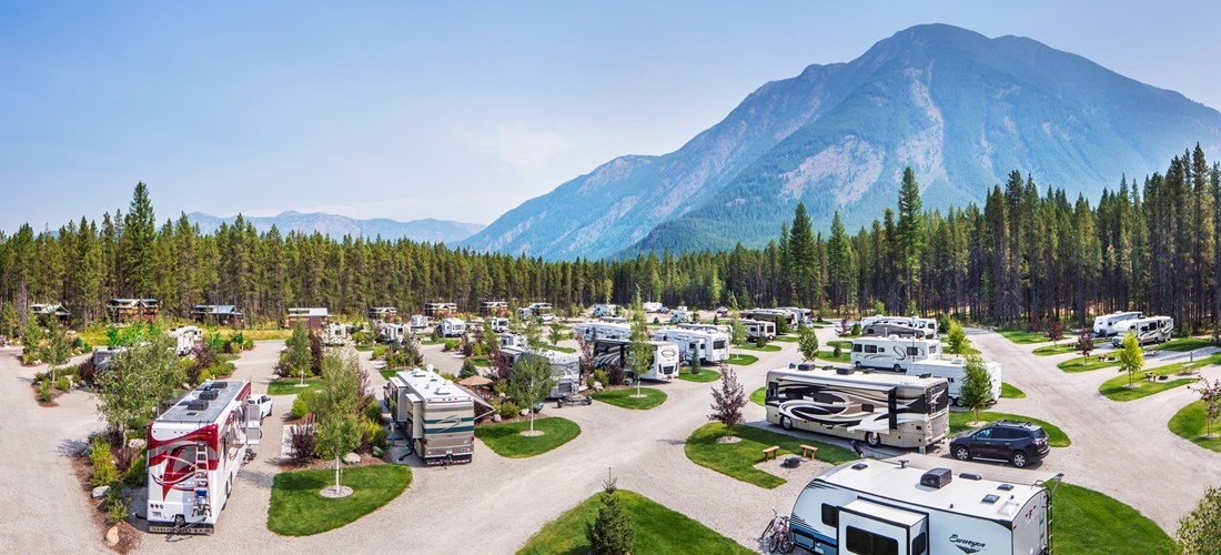 West Glacier Koa Resort Sitetypes