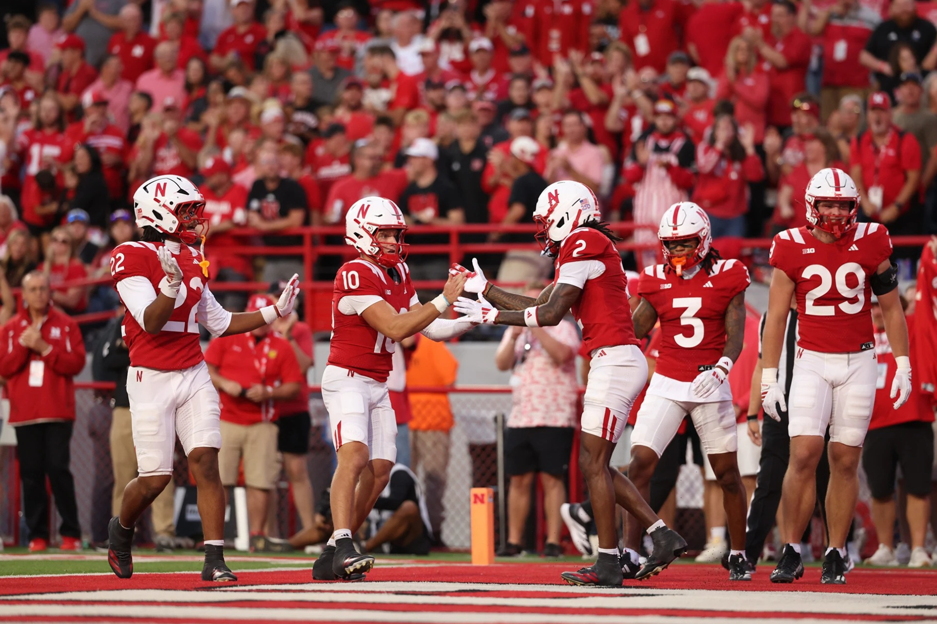 Husker Home Game Photo