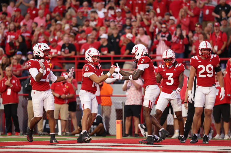 Husker Home Game Photo