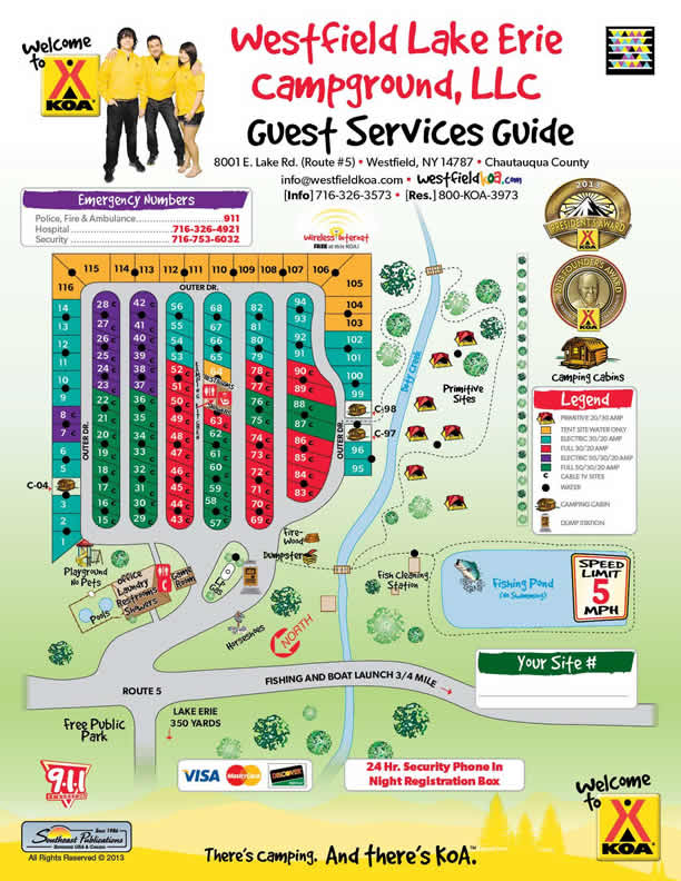 Westfield, New York Cabin Westfield / Lake Erie KOA