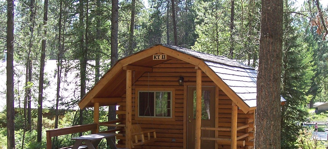 deluxe cabin  with bathroom