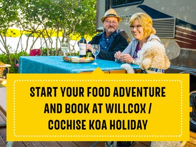 Book a campsite at Willcox KOA Holiday