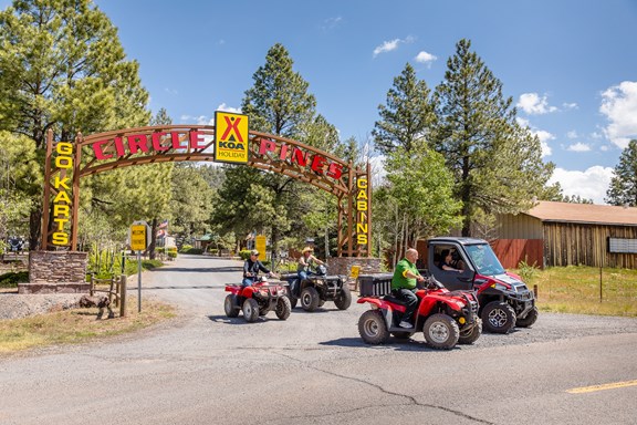 Trails for hiking, biking, horses, and ATVs