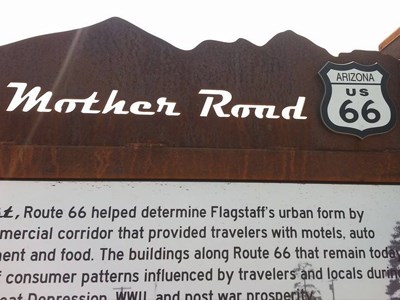 On Historic Route 66!