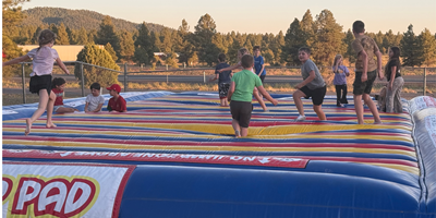 Bounce Pad Fun!
