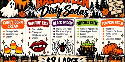 October Dirty Sodas – Sip Into Spooky Season!