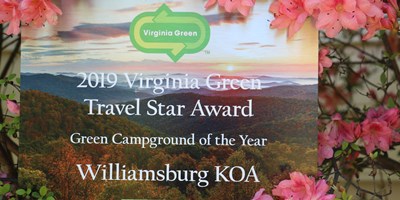 2019 Virginia Green Campground of the Year!