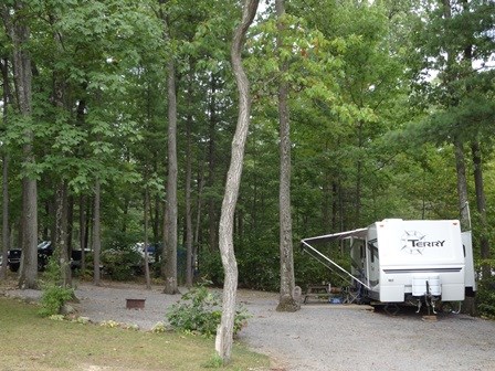 Our most spacious sites. Large wooded sites, 30 amp water and electric, located all over the park. Great sites with picnic tables & fire rings for your use. Plenty of options, so you can bring friends.