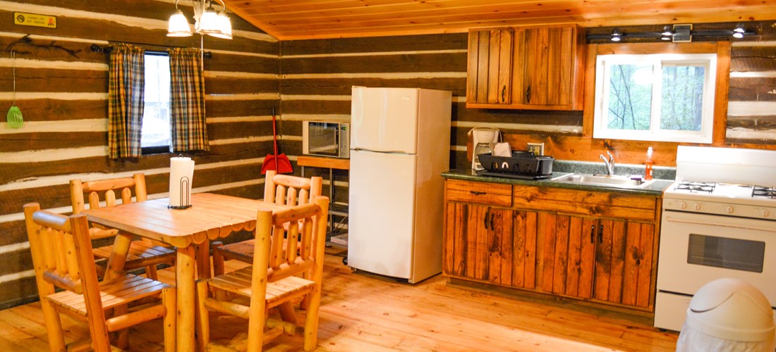 Take advantage of the large kitchen area and have a sit down meal with your family and friends.