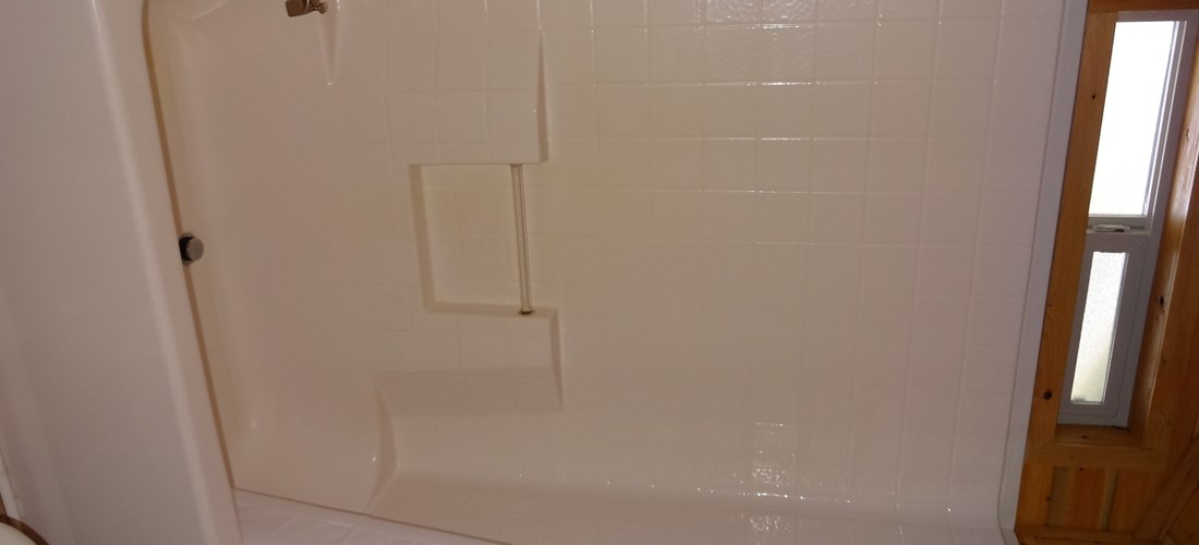 The Deluxe Cabin includes a bathroom.