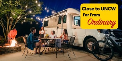 Visiting UNCW? Make Wilmington KOA Your Home Base
