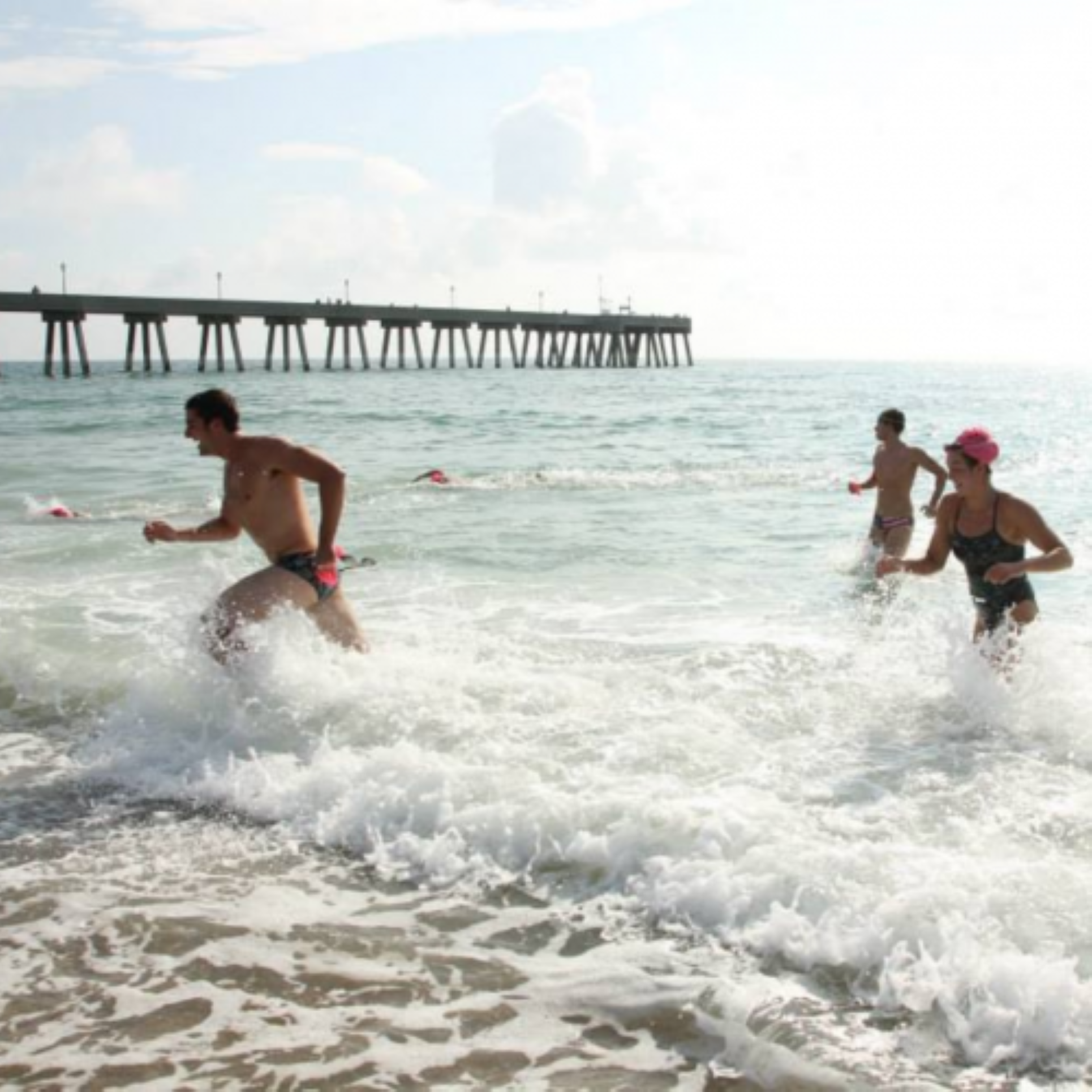 YMCA Pier 2 Pier Open Water Swim Race Photo