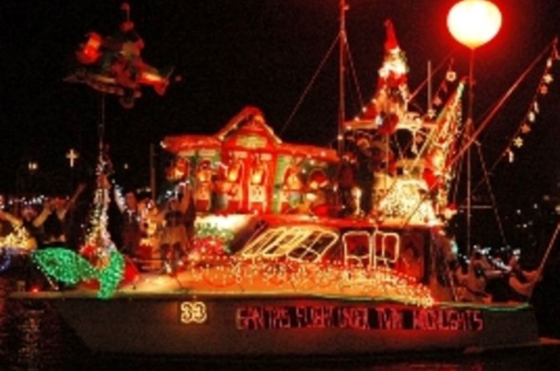 Annual NC Holiday Flotilla at Wrightsville Beach Photo