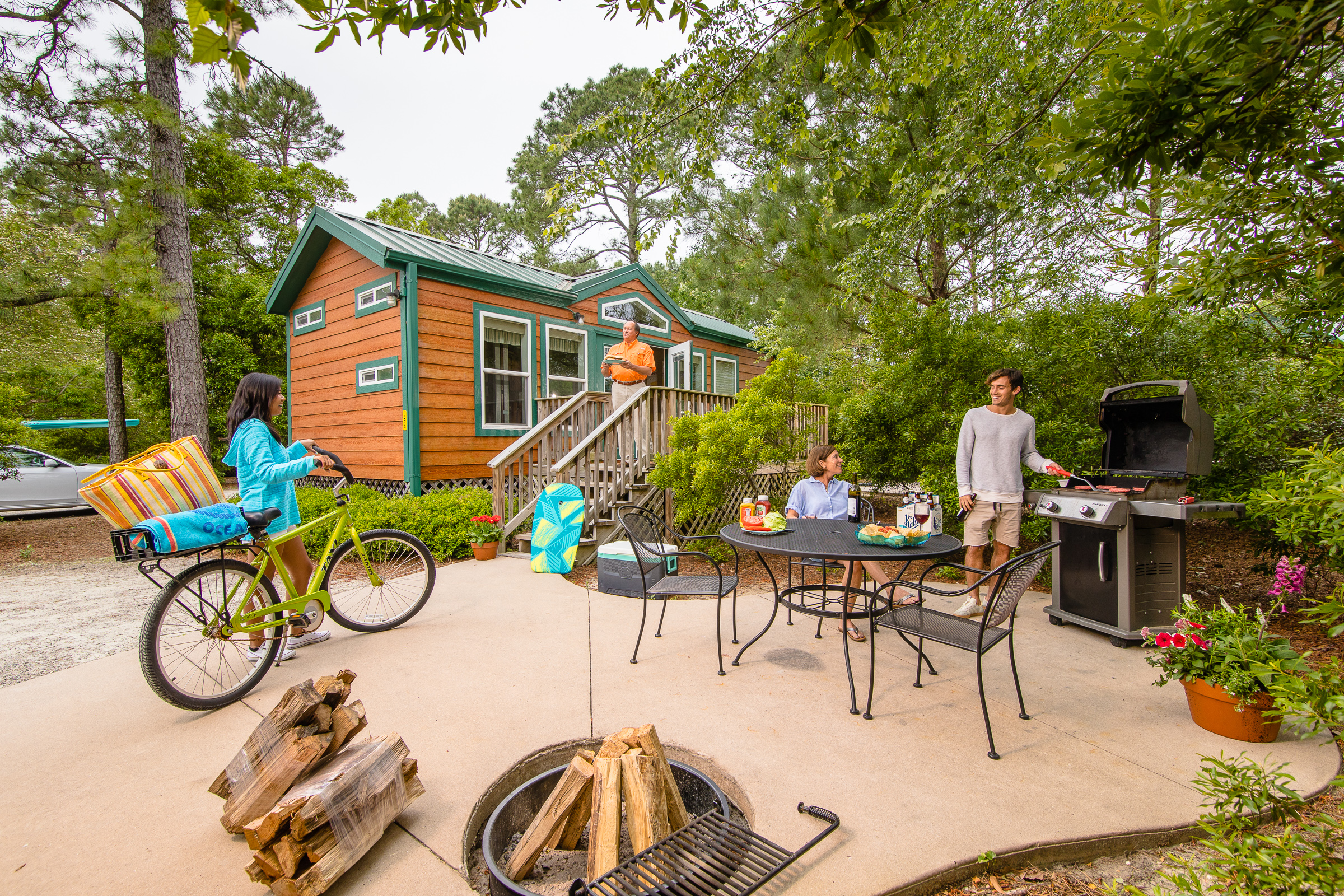 Deluxe Cabin Patio