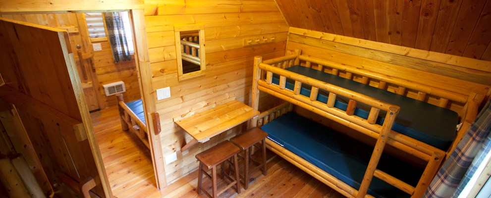 Two Room Camping Cabin