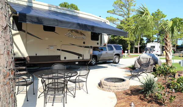 Wilmington, North Carolina RV Camping Sites Wilmington KOA Holiday