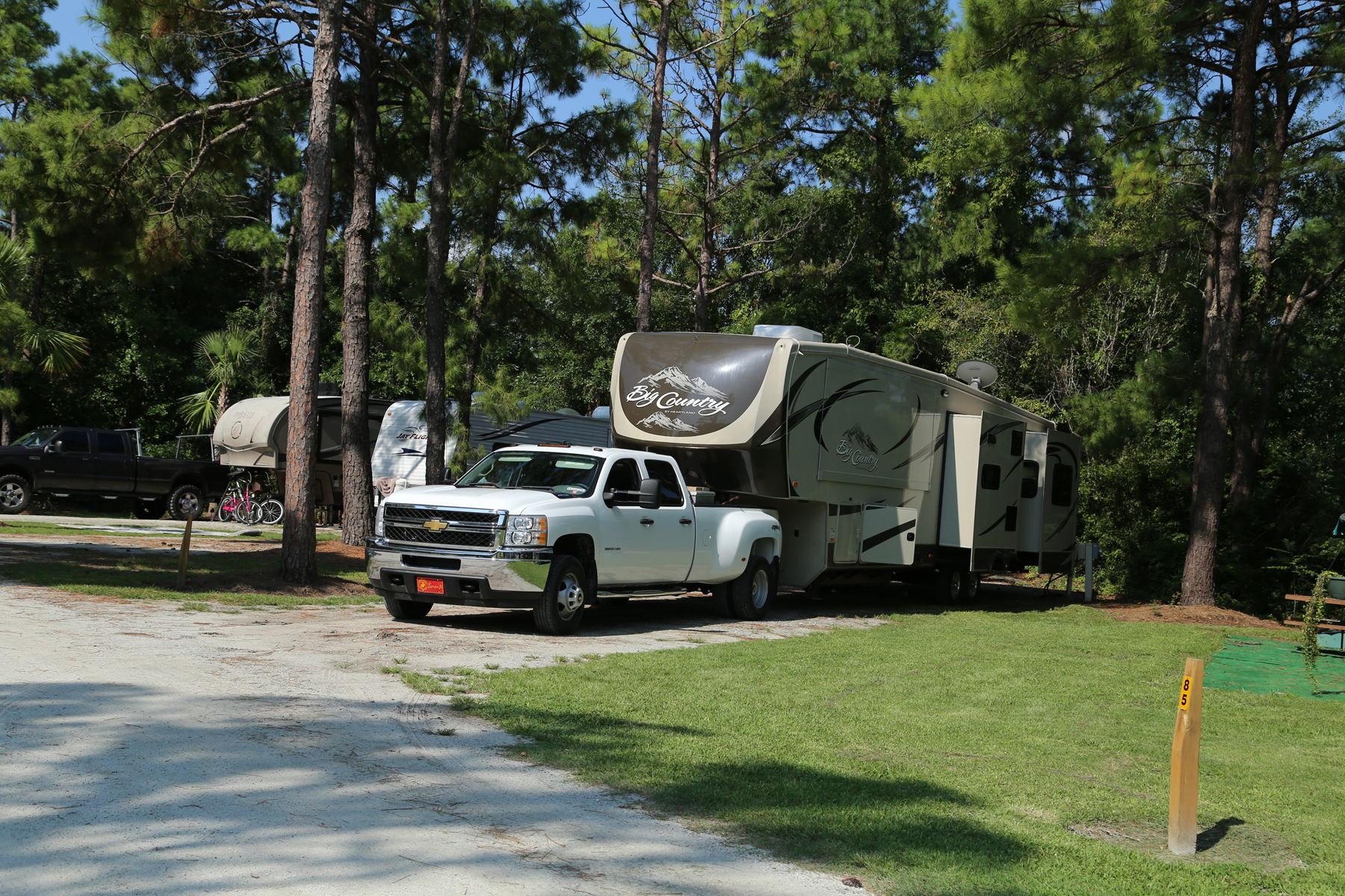 Wilmington, North Carolina RV Camping Sites Wilmington KOA Holiday