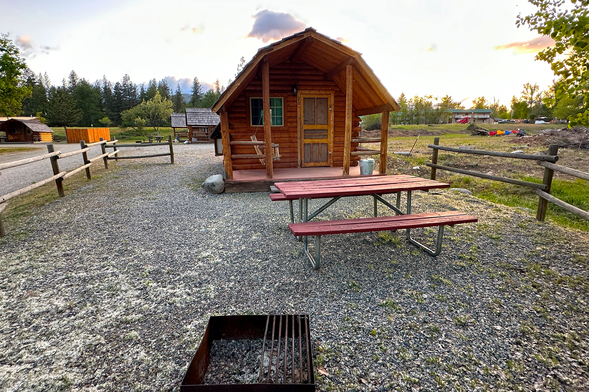 K20 - Camping Cabin, 1 Room with AC (No Bathroom) - Sleeps 4