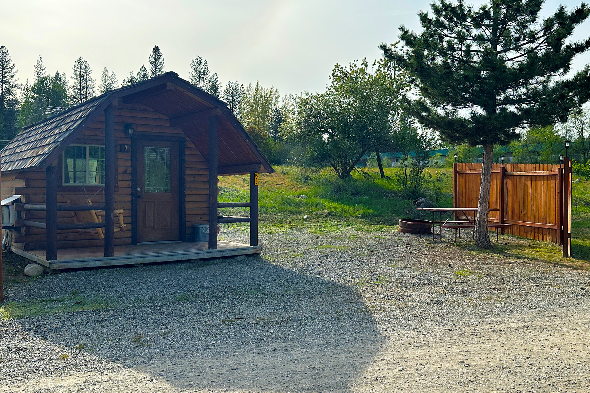 K17 - Camping Cabin, 1 Room Deluxe (No Bathroom) - Sleeps 4