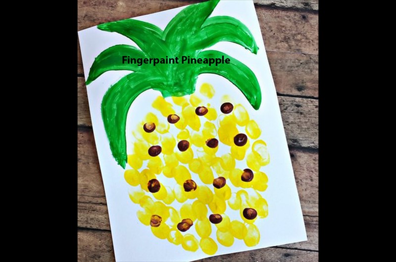 Finger Print Pineapple Photo