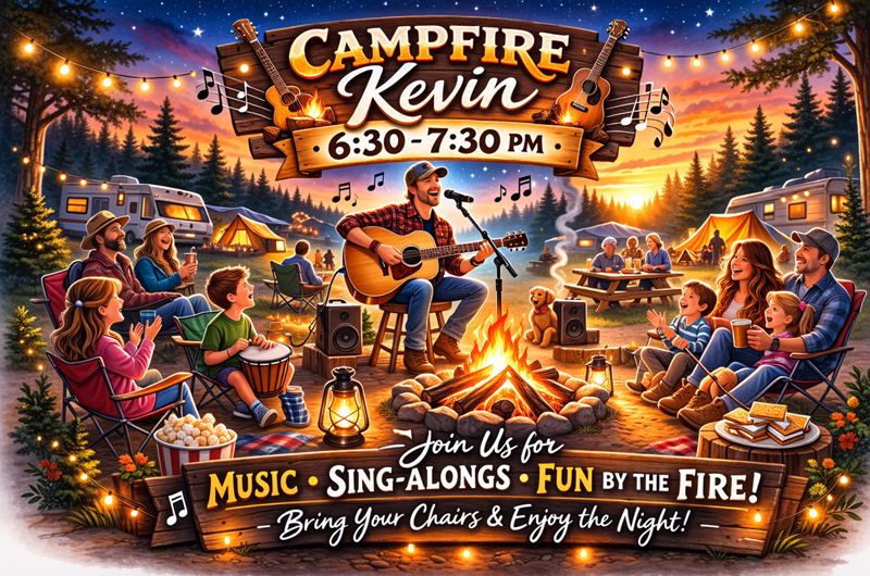 Campfire Kevin Photo