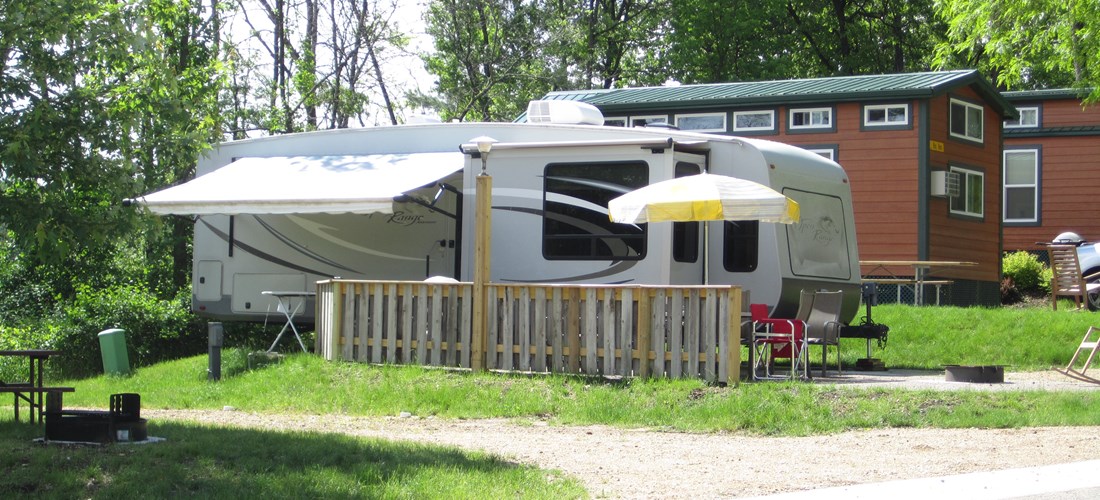 Wisconsin Dells KOA Back-In Full Hookup RV Site