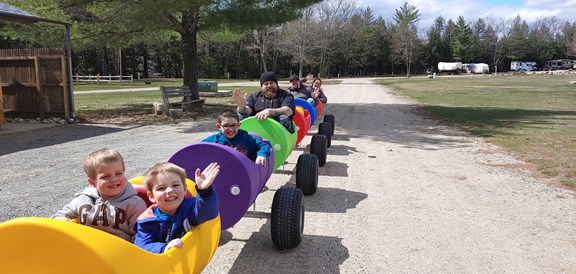 BARREL TRAIN RIDES!