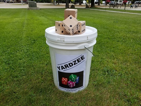 YARDZEE and LAWN DICE!