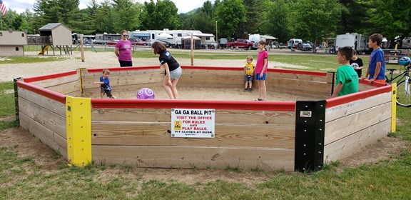 GAGA BALL PIT!