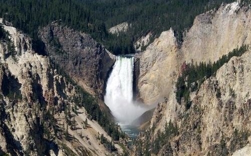 Lower Falls of the Grand Canyon of the Yellowstone