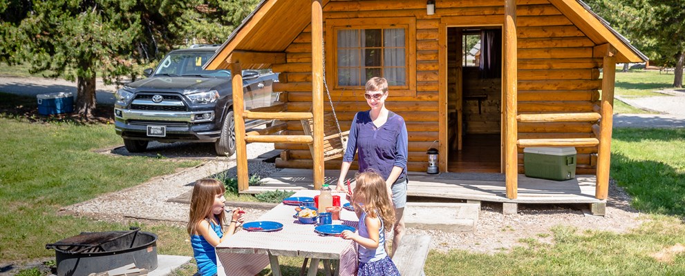 West Yellowstone Montana Lodging Yellowstone Park West Gate Koa