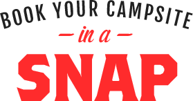 Book Your Campsite in a Snap Logo