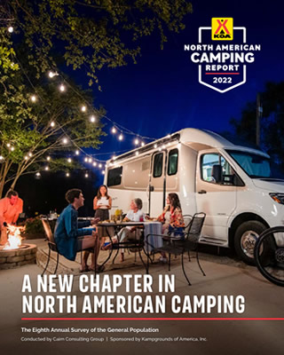 2022 North America Camping Report Cover